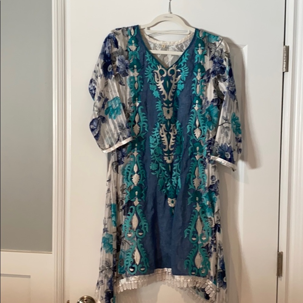 Denim Pitalia salwaar suit